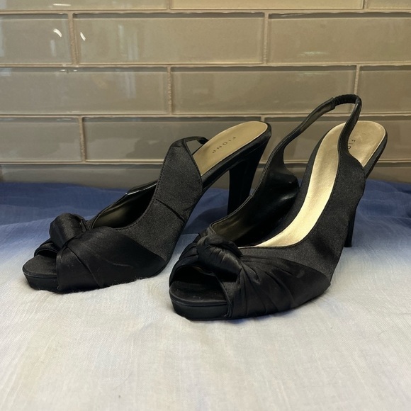 FIONI Clothing Shoes - Satin Sling-backs - EUC - Size 7.5
